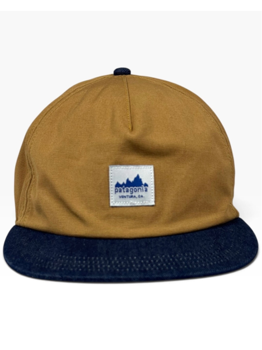 Patagonia Range Cap 5-Panel Hat Nest Brown Denim FA24